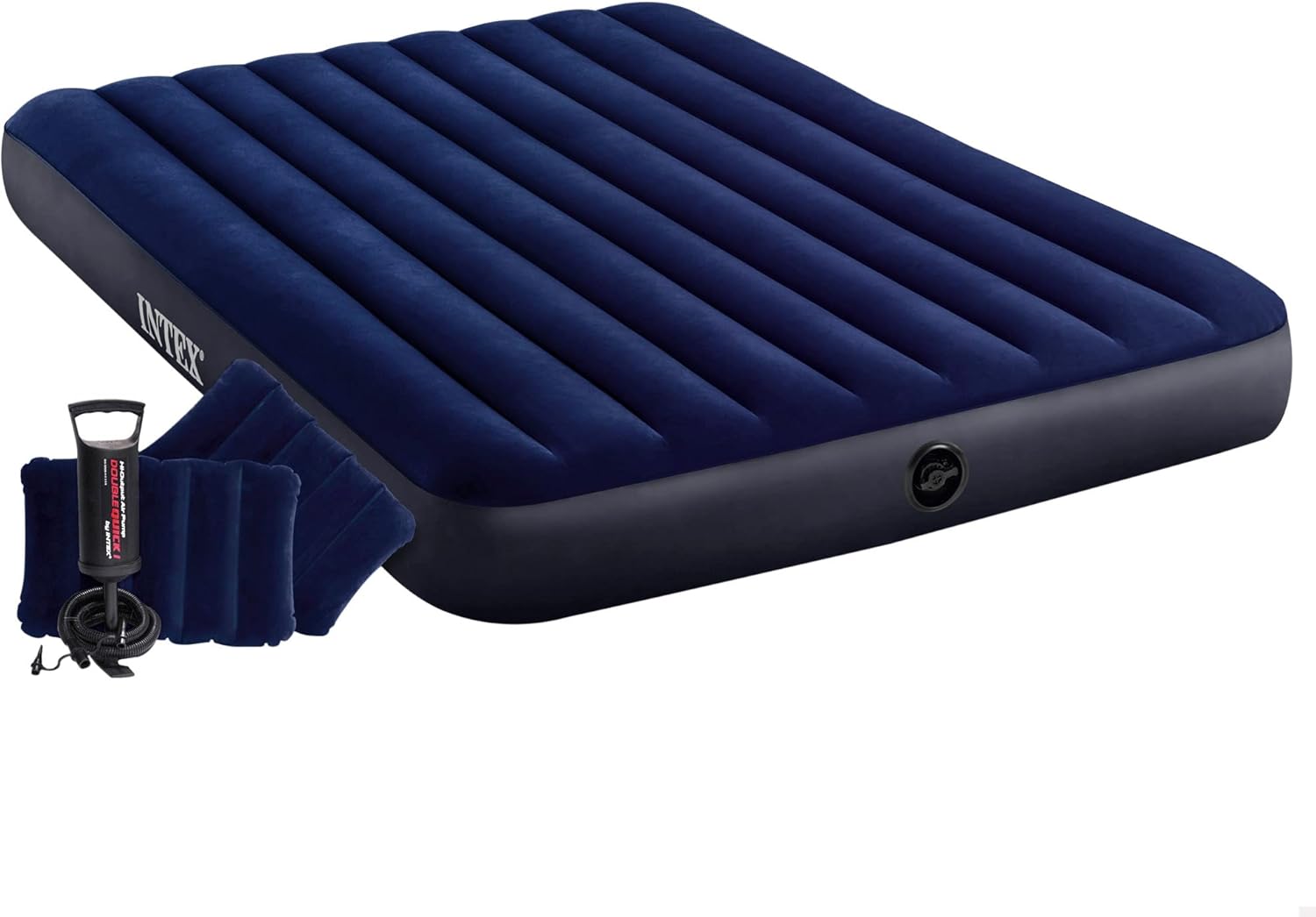 Intex Dura-Beam Standard Classic Downy Air Bed, 64765, 1.52m x 2.03 x 25 cm