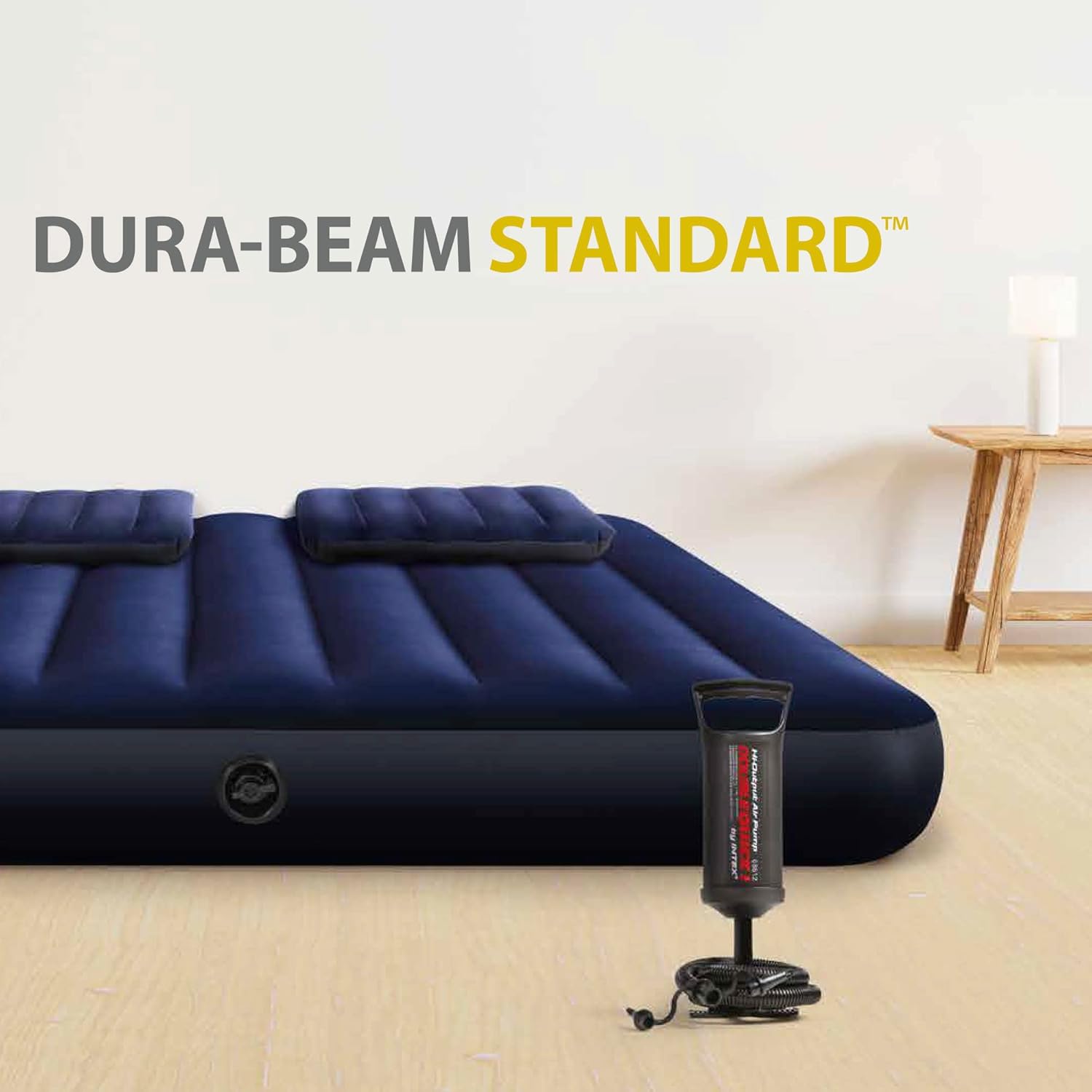 Intex Dura-Beam Standard Classic Downy Air Bed, 64765, 1.52m x 2.03 x 25 cm