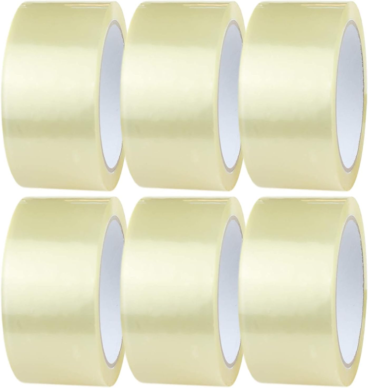 MARKQ Clear Packing Tape | 2 inches x 50 yards Strong Heavy Duty Packaging Tape for Sealing Parcel Boxes, Moving Boxes Houses, Large Postal Bags, Office Supplies [1 Rolls]