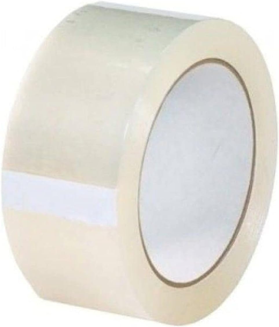 MARKQ Clear Packing Tape | 2 inches x 50 yards Strong Heavy Duty Packaging Tape for Sealing Parcel Boxes, Moving Boxes Houses, Large Postal Bags, Office Supplies [1 Rolls]