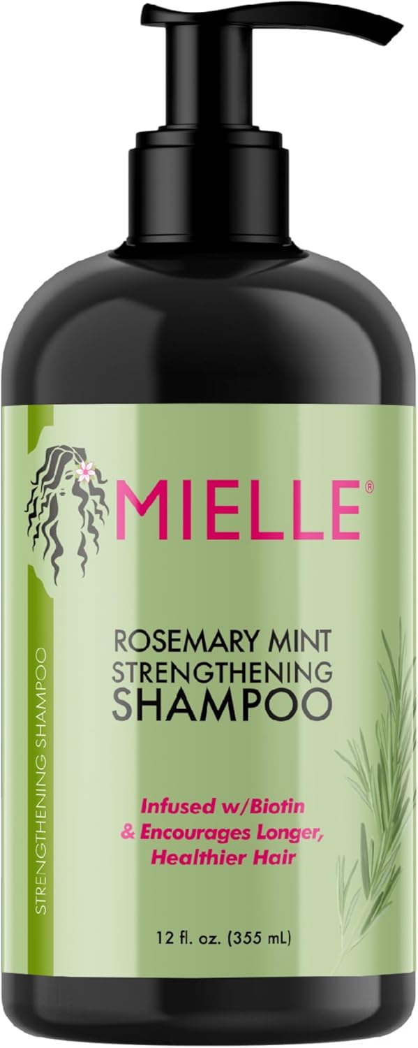 Mielle Organics MIELLE - ROSEMARY MINT, SCALP & HAIR OIL, INFUSED W/BIOTIN & ENCOURGES GROWTH, FOR DAILY USE, SCALP TREATMENT, SPLIT END CARE & SCALP & STRENGTHENING OIL